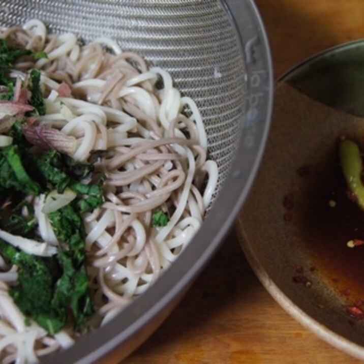 半田めんと蕎麦の冷やしコラボレーション レシピ 作り方 By Easy Easy 楽天レシピ